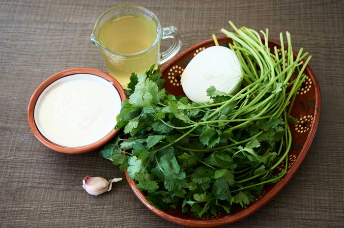 ingredientes-crema-de-cilantro-sopa