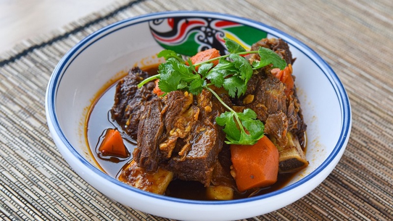 Receta de Estofado de res Mexicano