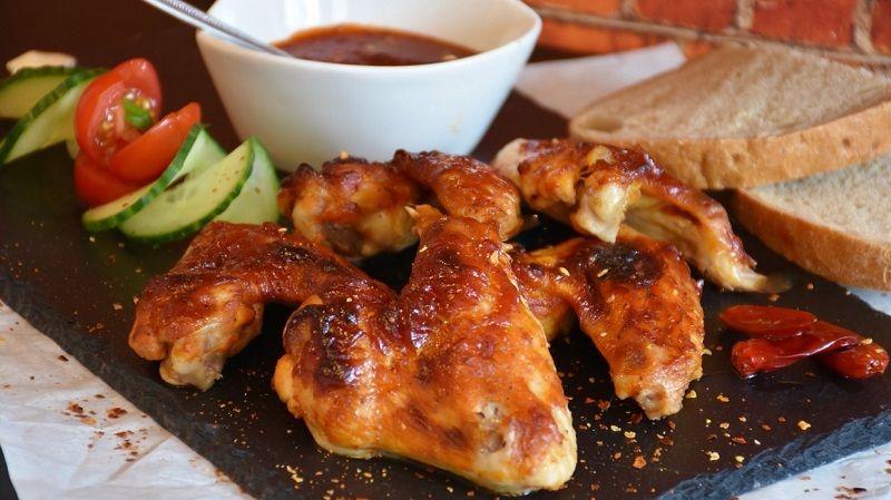 Receta de alitas de pollo con jengibre