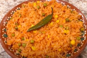 Receta de arroz a la mexicana