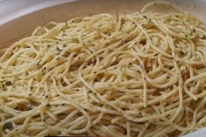 Receta de espagueti fácil y rápido