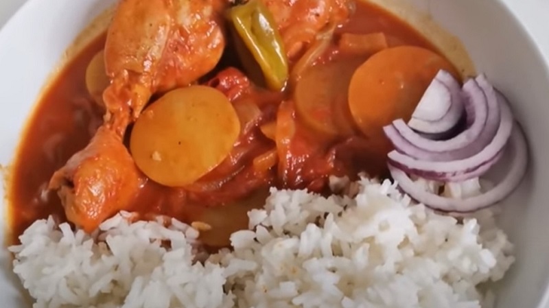 Receta de Pollo en Achiote